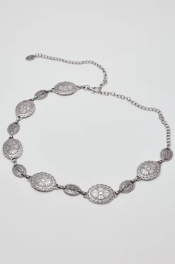 Wheel Of Fortune Disk Belt Silver