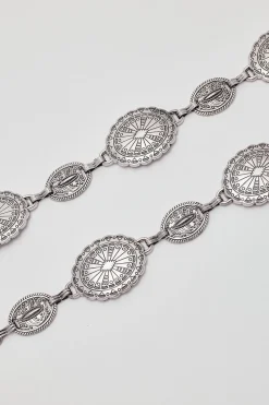 Wheel Of Fortune Disk Belt Silver