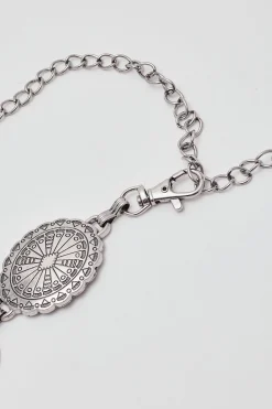Wheel Of Fortune Disk Belt Silver