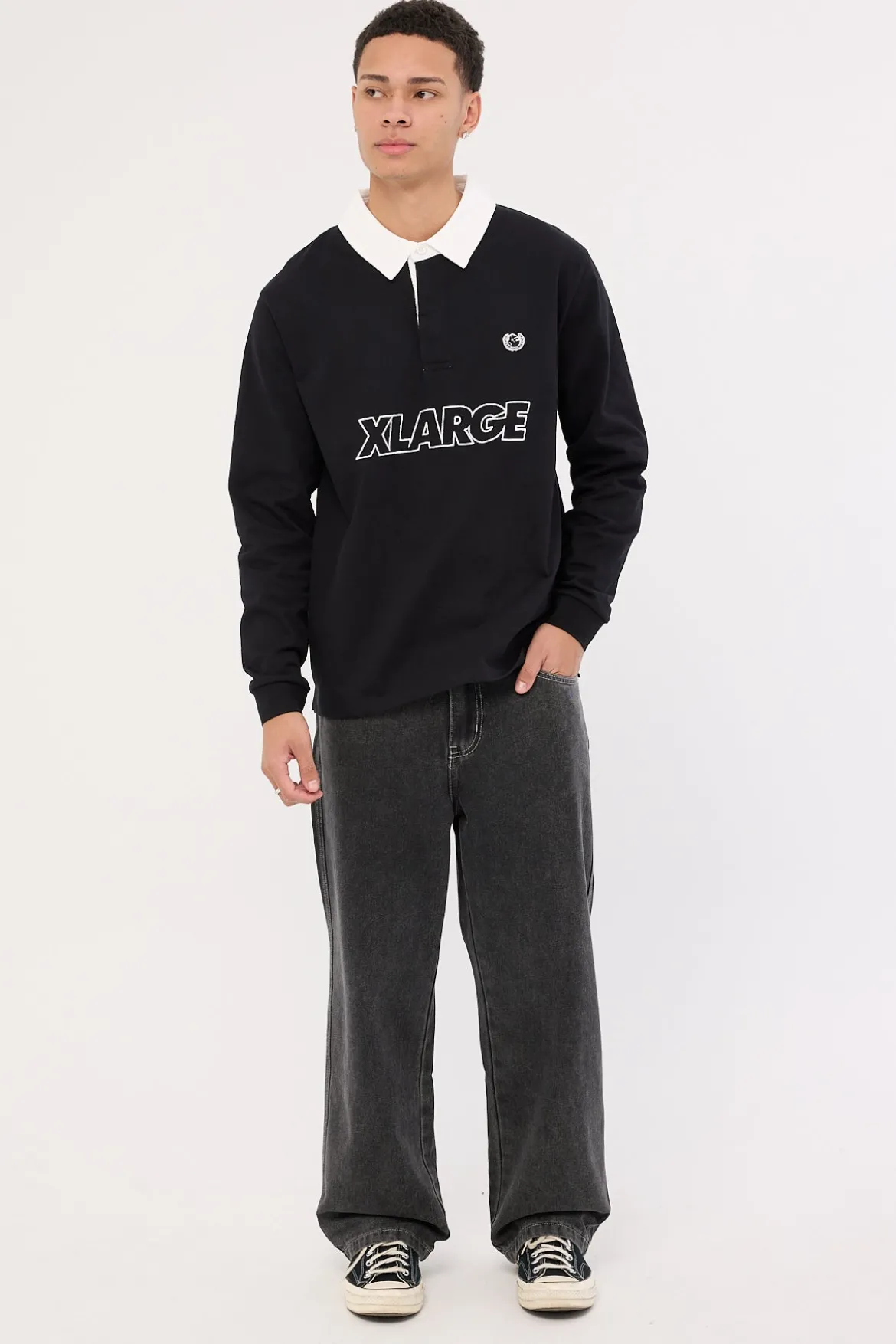 Whistle Bull Denim 91 Jean Washed Black