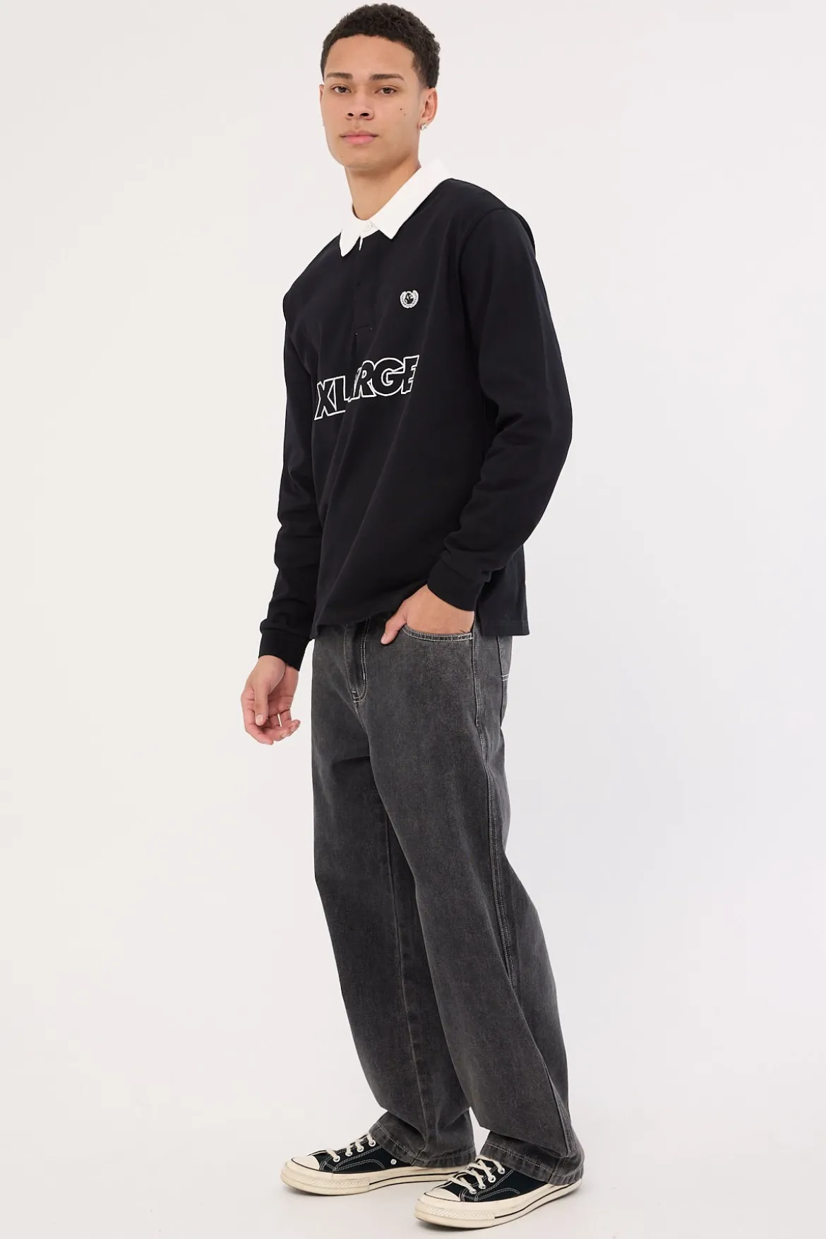 Whistle Bull Denim 91 Jean Washed Black
