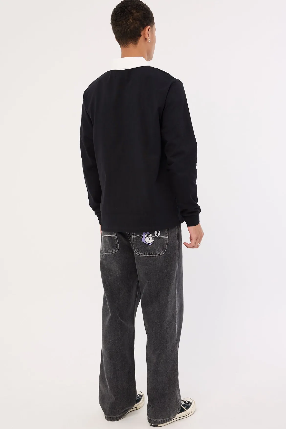 Whistle Bull Denim 91 Jean Washed Black