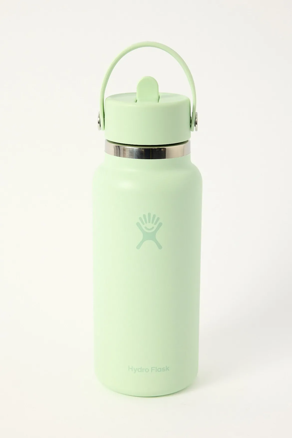 Wide Flex Straw Cap 32oz Reusable Bottle Aloe