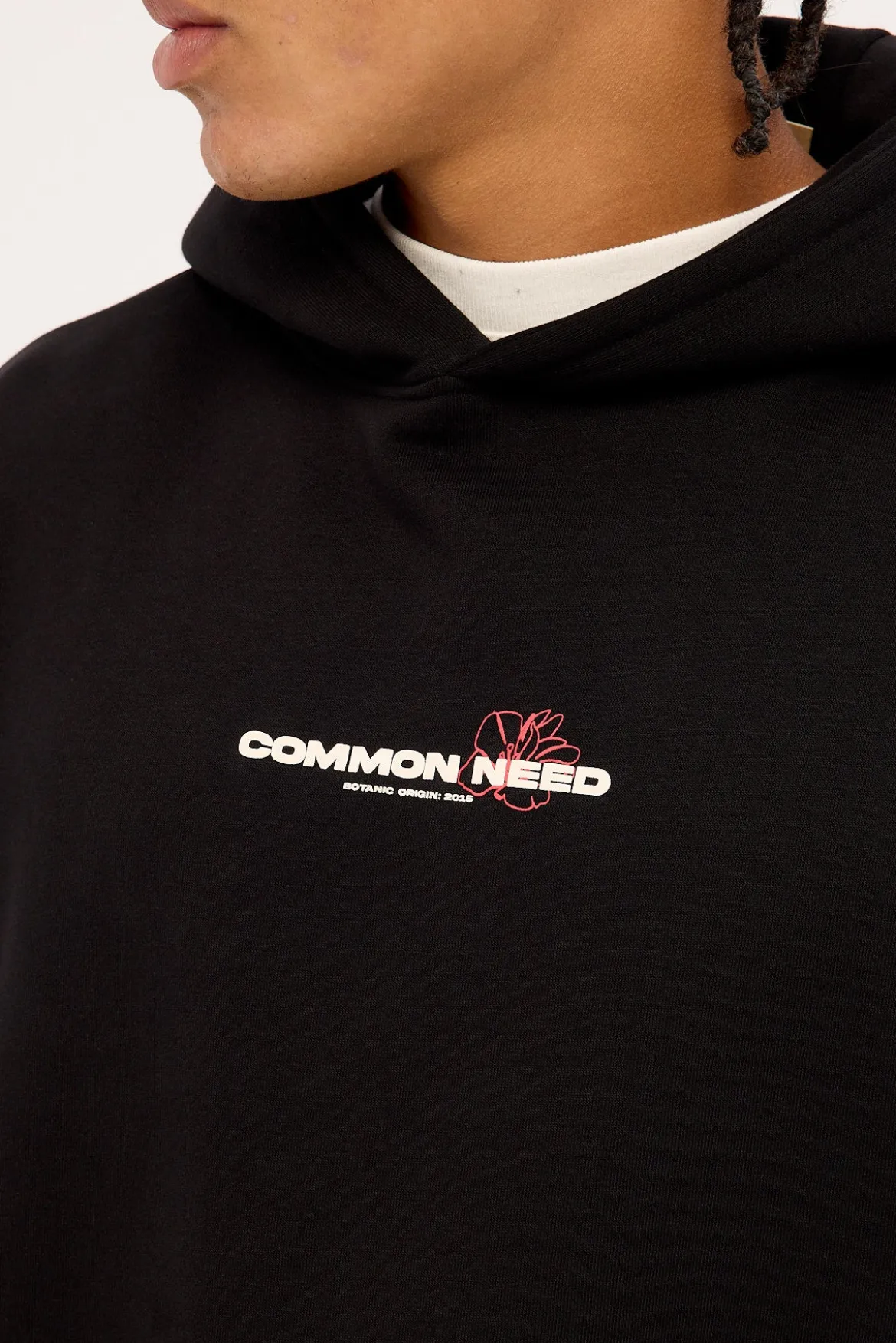 Wild Sector Boxy Hoodie Black