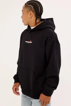 Wild Sector Boxy Hoodie Black