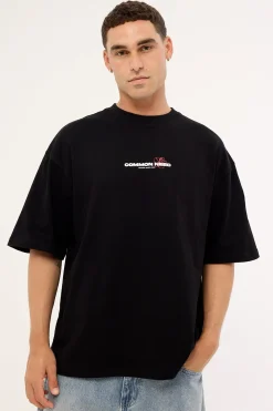 Wild Sector Heavyweight Easy Tee Black