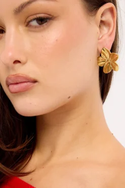 Wildflower Earrings Gold