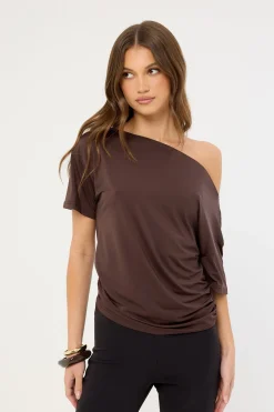 Wildlands Tee Chocolate