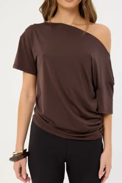 Wildlands Tee Chocolate