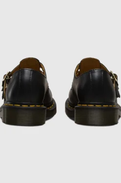 Womens 8065 Mary Jane Black Smooth