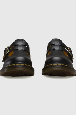 Womens 8065 Mary Jane Black Smooth