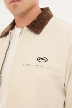 Wookie Workwear Canvas Jacket Stone
