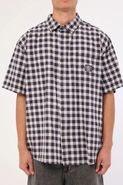 Worldwide Curved Hem Shirt Carbon