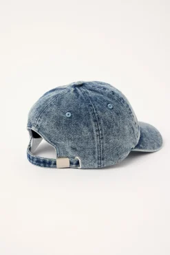 Worn Soul Denim Cap Light Blue Denim