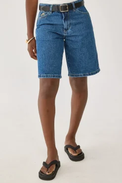 Worship Sloucher Short Worn Blue Rinse