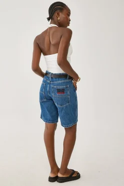 Worship Sloucher Short Worn Blue Rinse
