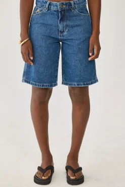 Worship Sloucher Short Worn Blue Rinse