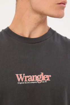 Wrangler 47 Muscle Tee Dark Slate