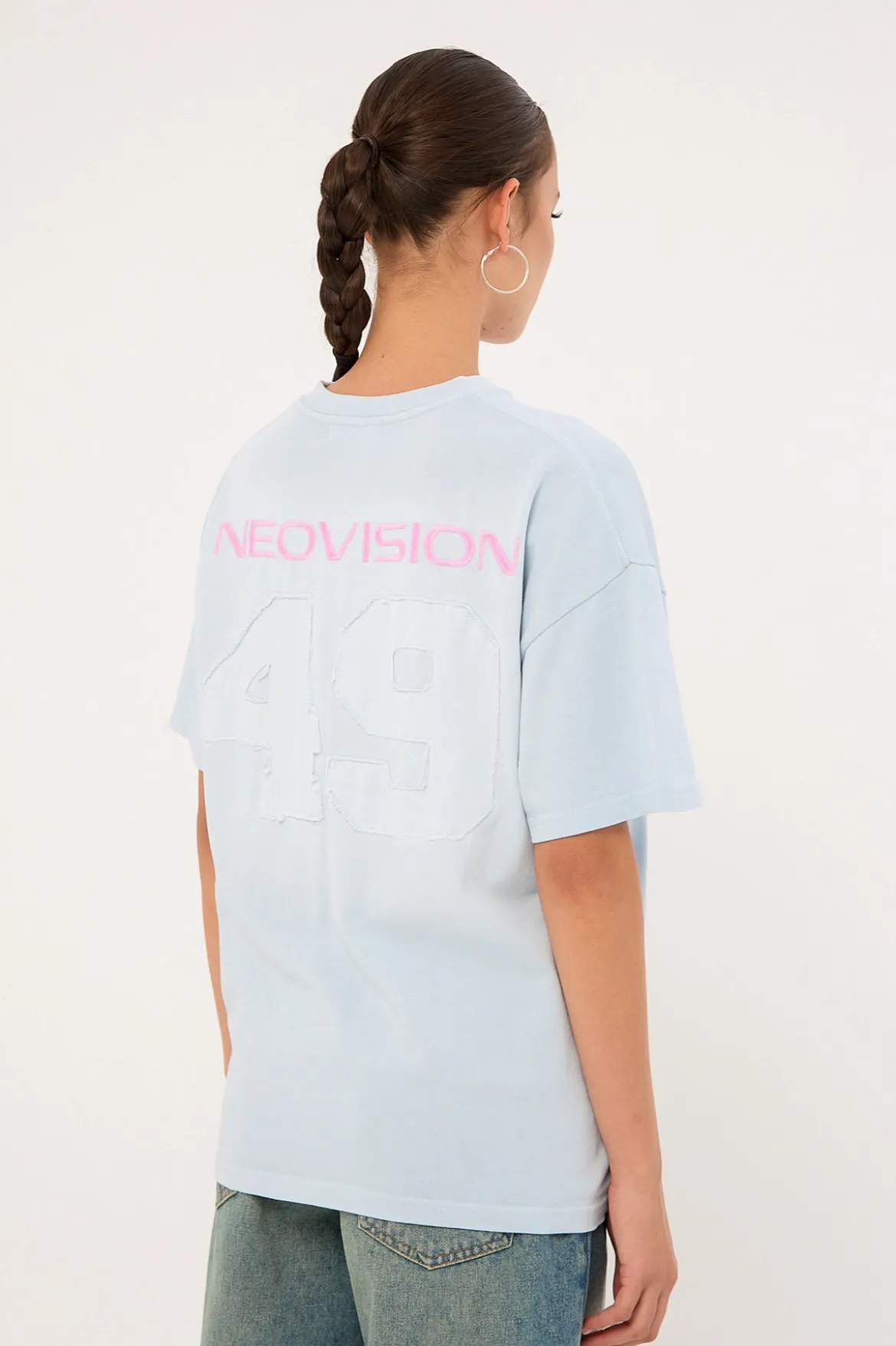 Xira Relaxed T-Shirt Blue