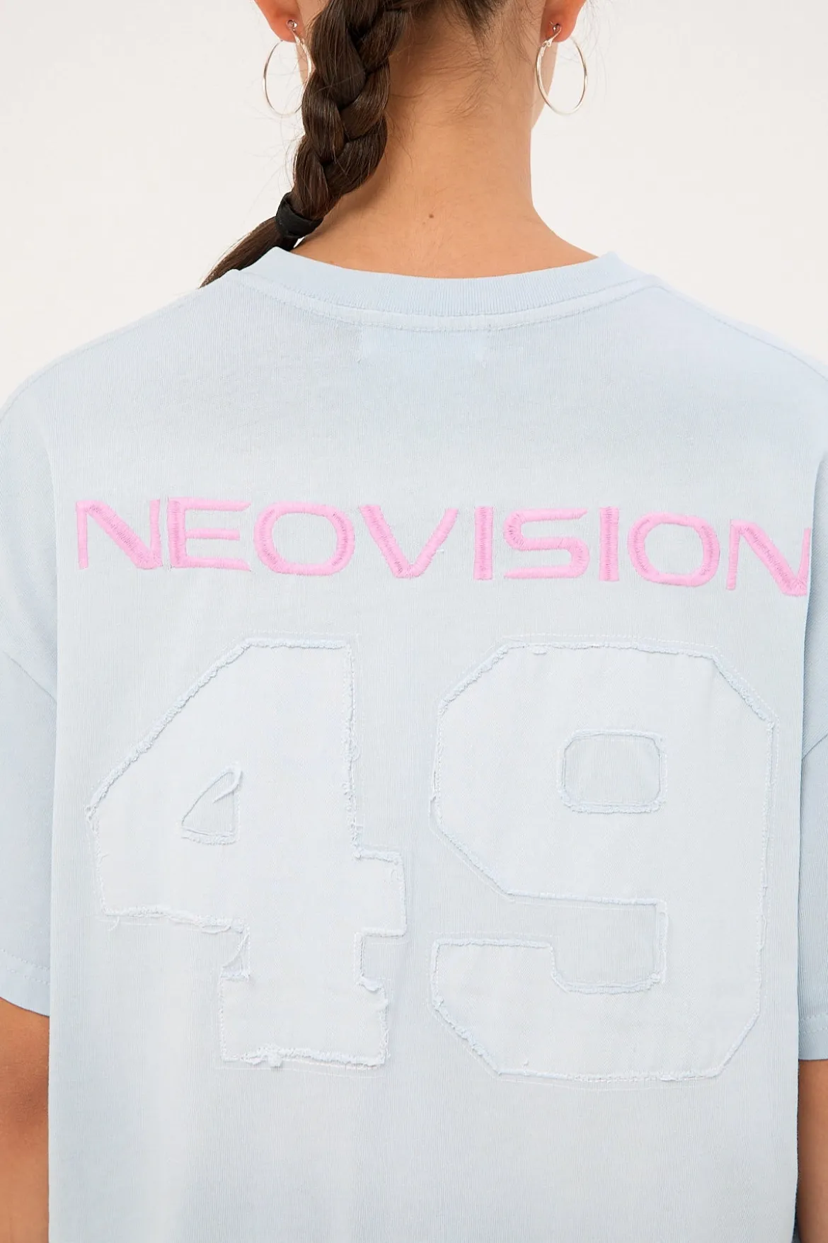 Xira Relaxed T-Shirt Blue