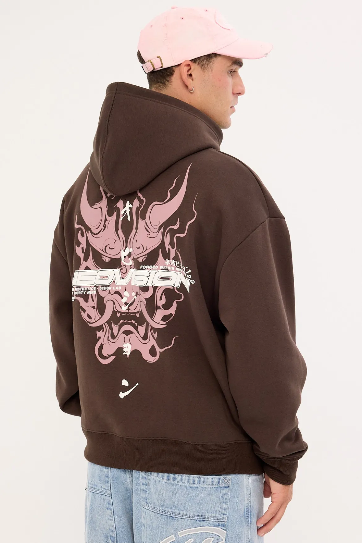 Yasha Street Hoodie Coffee Brown