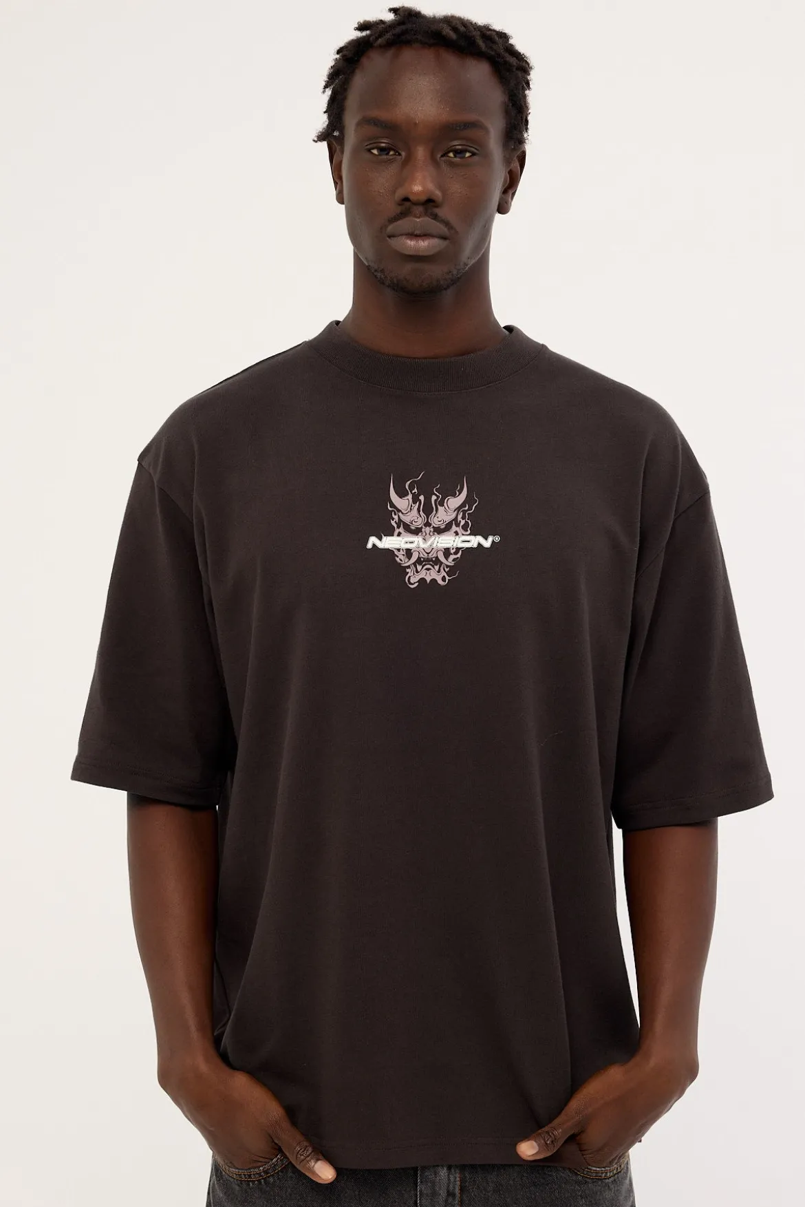 Yasha Street Super Heavy Tee Coffee Brown