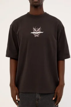 Yasha Street Super Heavy Tee Coffee Brown