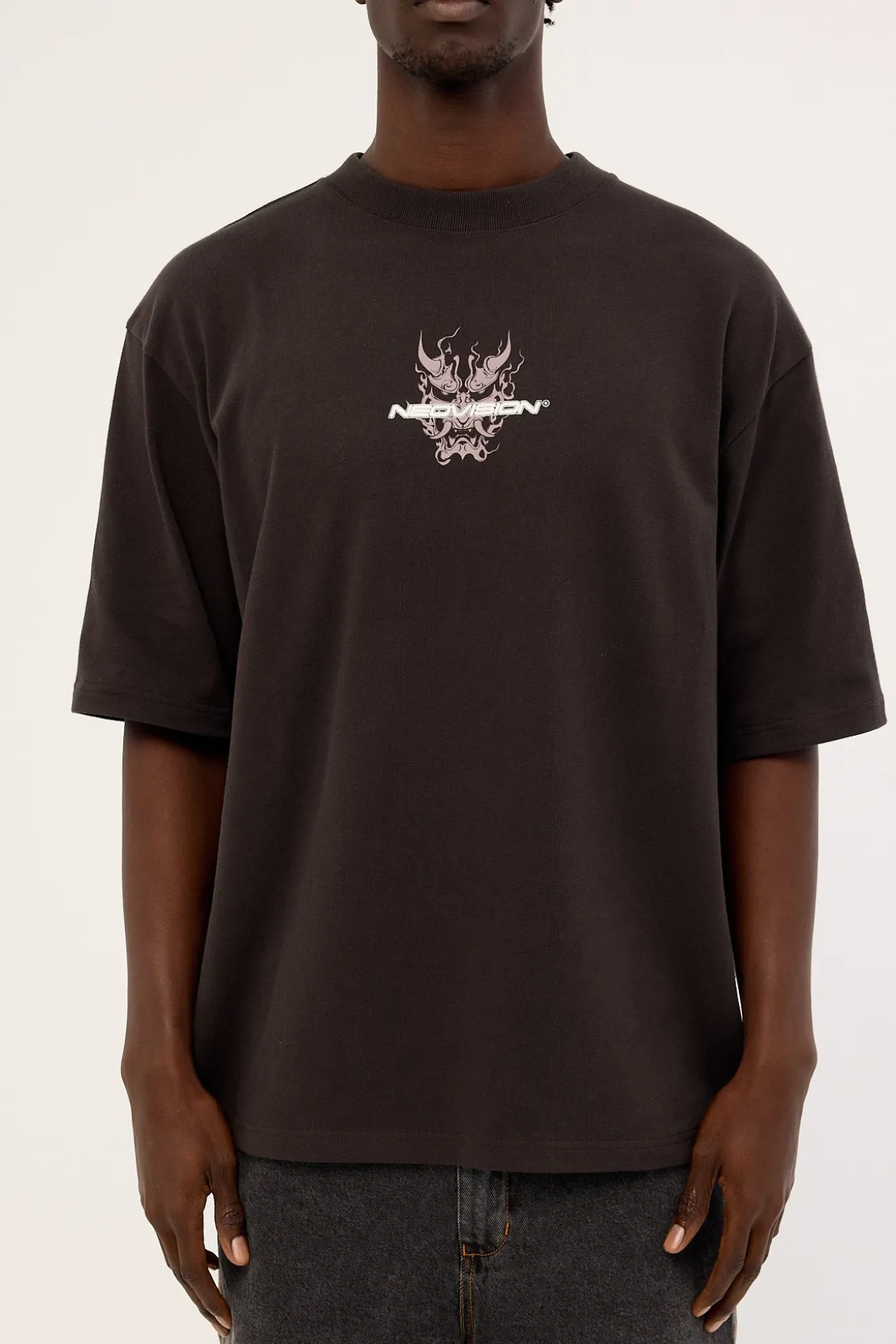 Yasha Street Super Heavy Tee Coffee Brown