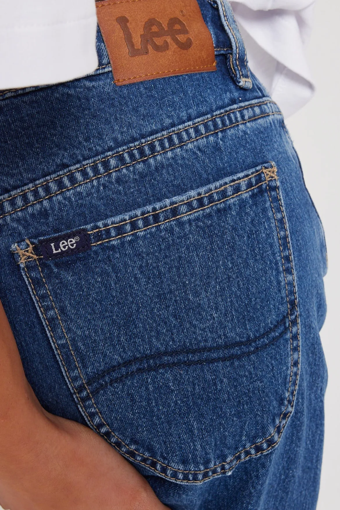 Y2K Low Baggy Jean Famous Blue