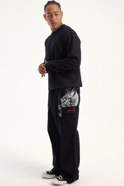 Yokai Cargo Pant Black