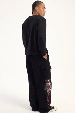 Yokai Cargo Pant Black