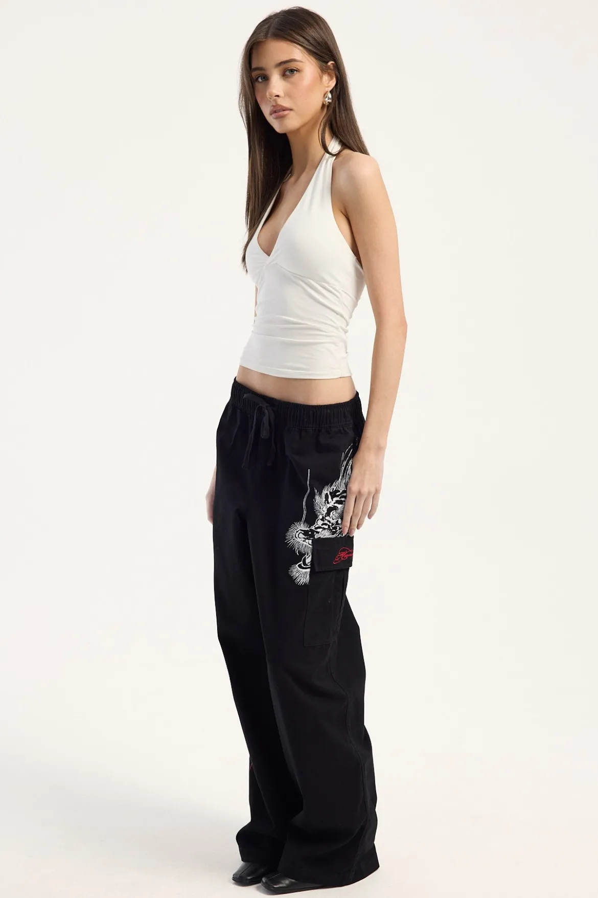 Yokai Cargo Pant Black