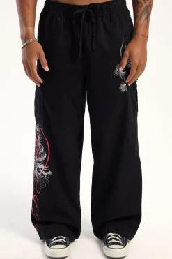 Yokai Cargo Pant Black