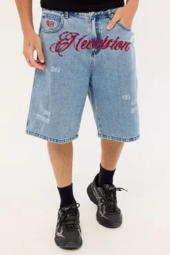 Yokai Nexa Baggy Jort Ash Blue