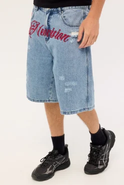 Yokai Nexa Baggy Jort Ash Blue