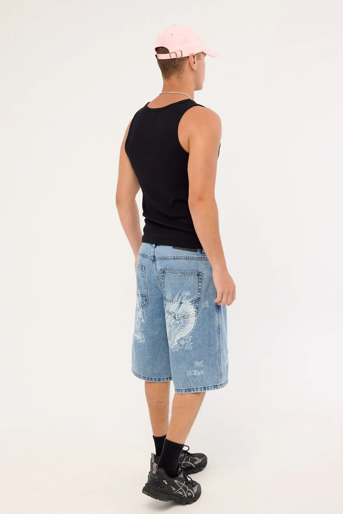 Yokai Nexa Baggy Jort Ash Blue