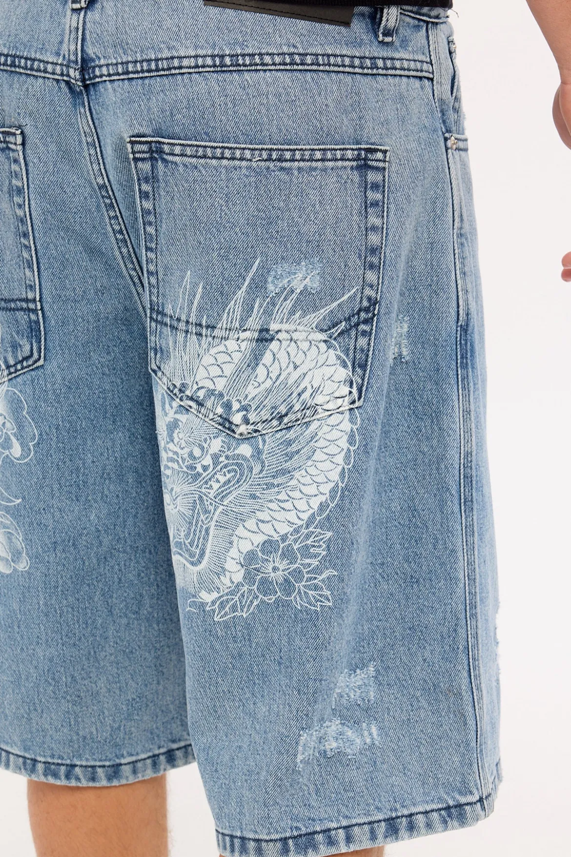 Yokai Nexa Baggy Jort Ash Blue