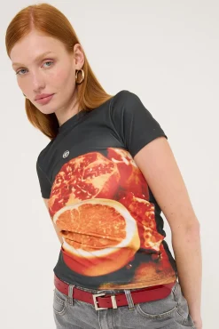 Yuzu Baby Tee Black