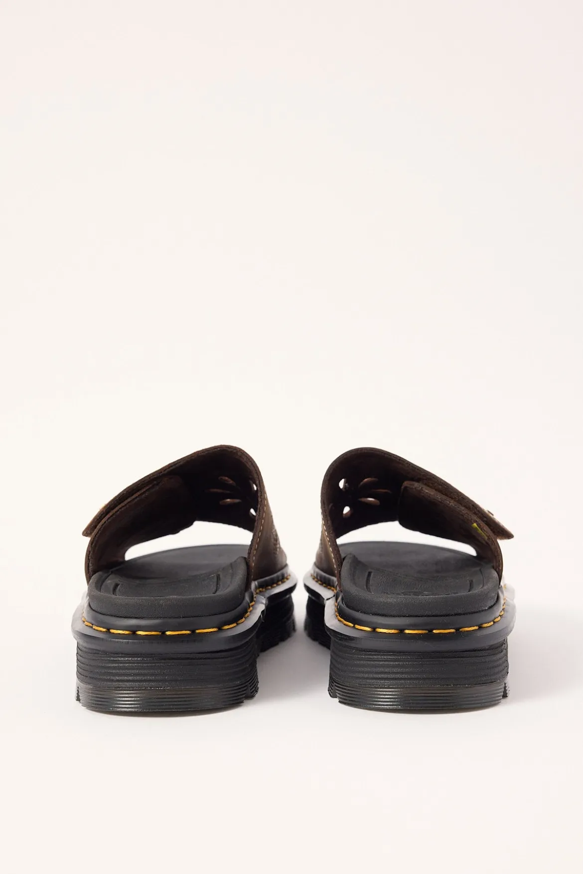 ZebZag Slide Dark Brown Crazy Horse