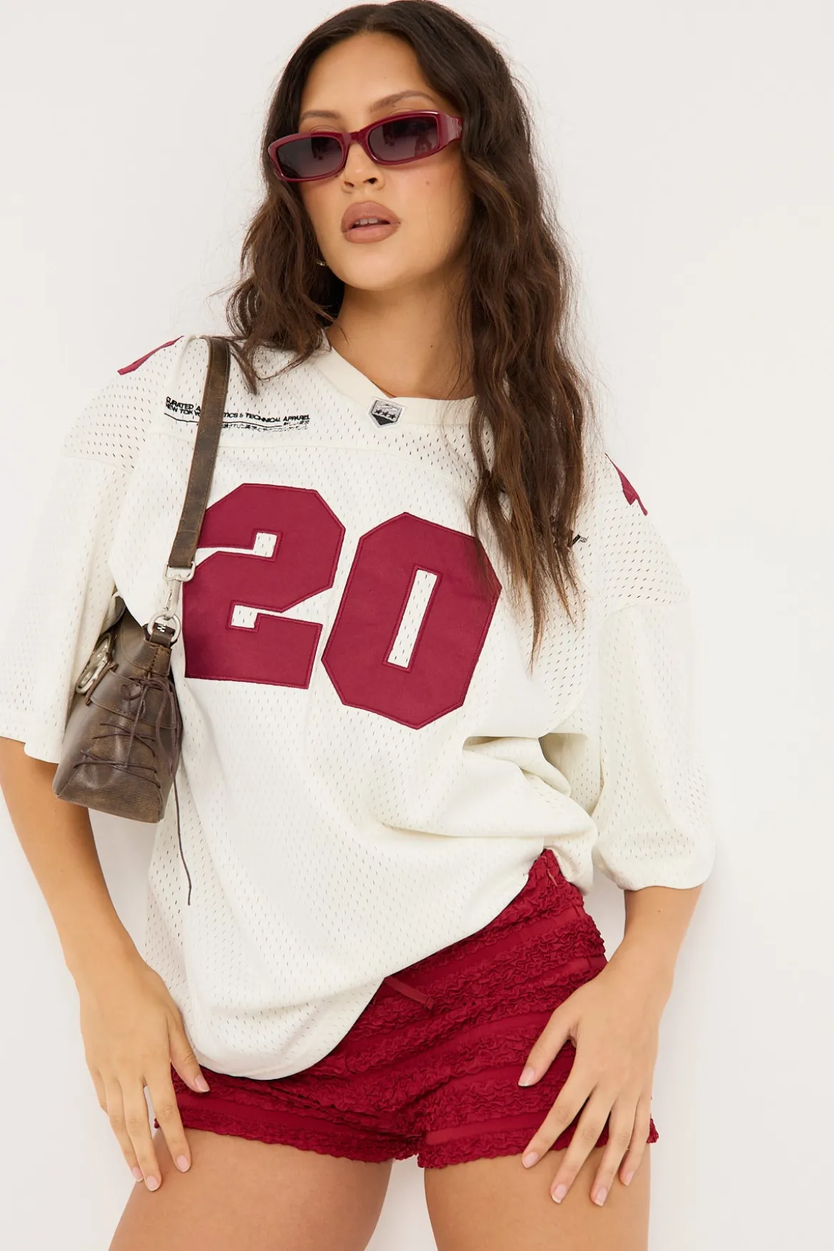 Zenon V Neck Jersey Off White