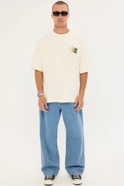 Zest Heavyweight Easy Tee Off White