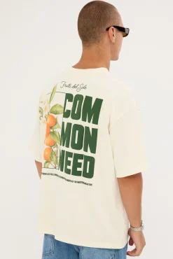 Zest Heavyweight Easy Tee Off White